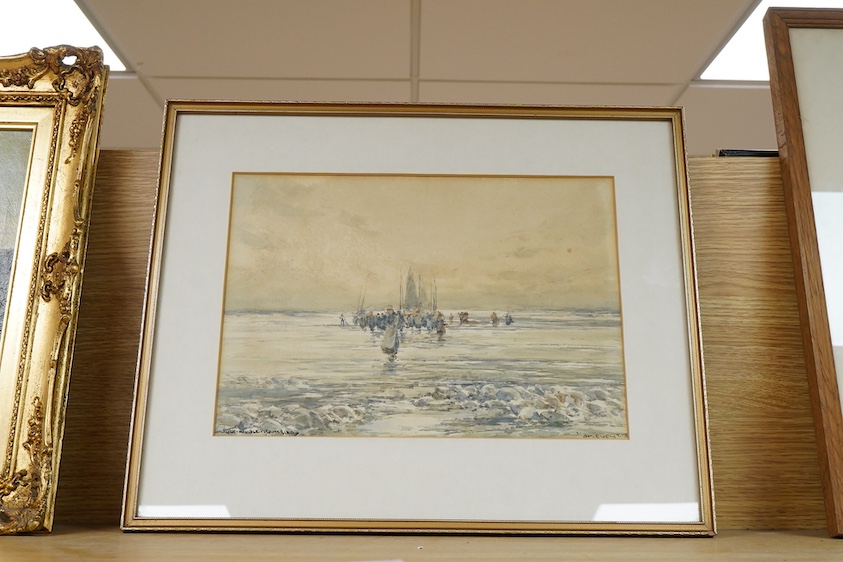 Victor Noble Rainbird (1887-1936), 'At Eventide', signed, watercolour, 24 x 33cm